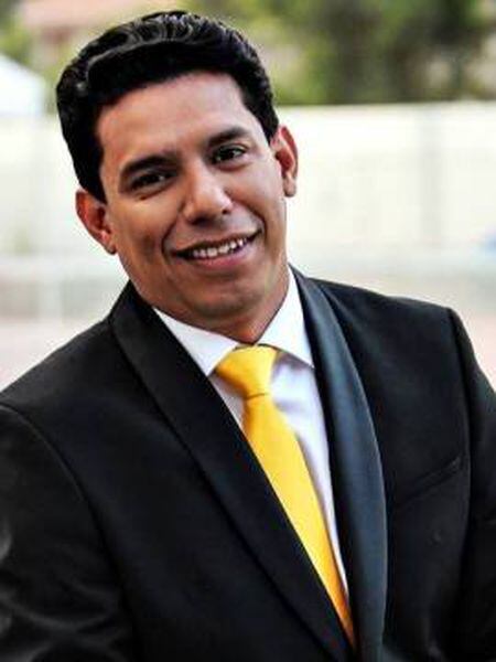 Pastor Anderson Carmo, em uma imagem de seu Facebook.