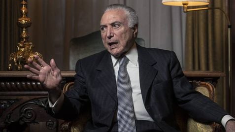 O ex-presidente do Brasil Michel Temer.