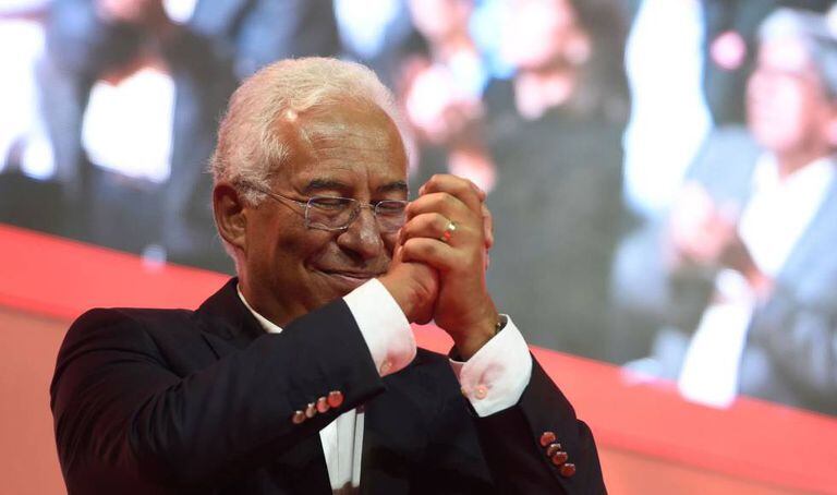 O candidato socialista António Costa.