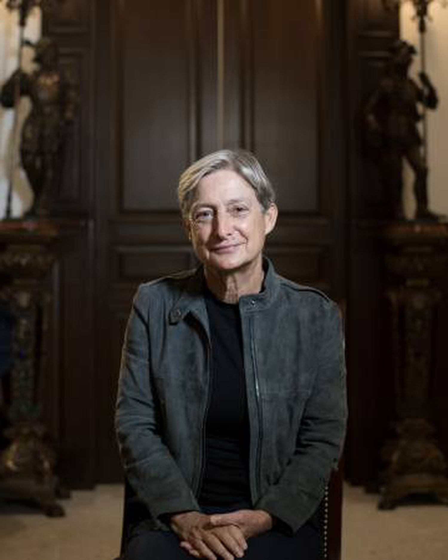 A filósofa norte-americana Judith Butler em Guadalajara (México).