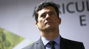 Ministro Sergio Moro em 16 de outubro de 2019. 
