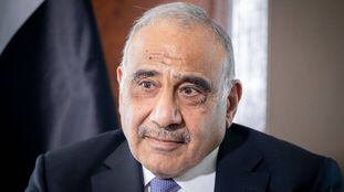 O primeiro-ministro do Iraque, Adel Abdul Mahdi, em abril.