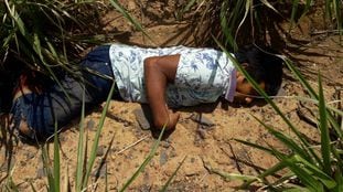 O corpo do cacique Firmino Prexede Guajajara, assassinado no sábado, 7 de dezembro de 2019, no Maranhão.